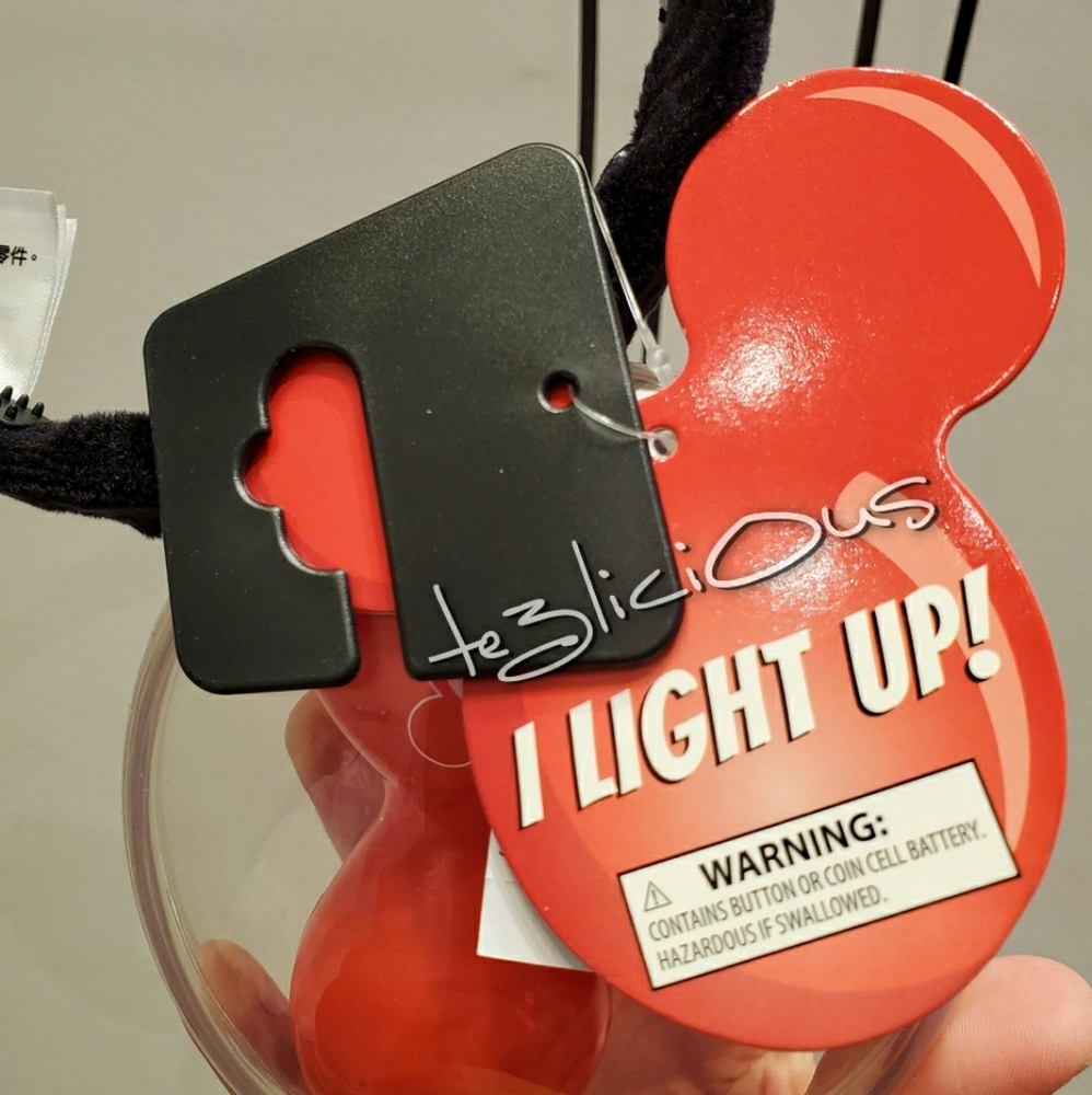 DISNEY PARKS MICKEY LIGHT UP BALLOON EARS HEADBAND - Picture 6 of 7